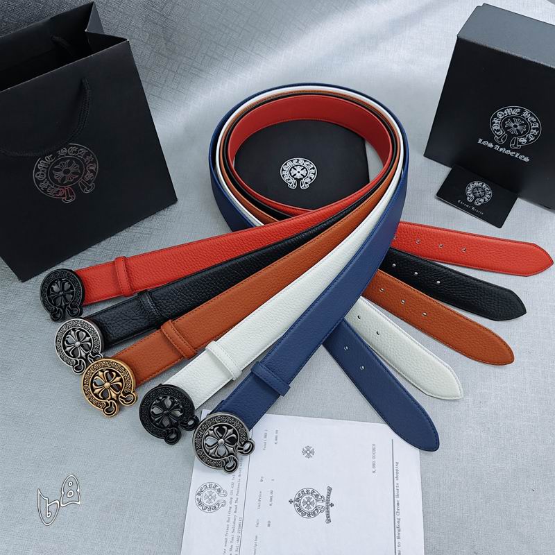 Chrome Hearts belt 38mmX90-125cm lb31